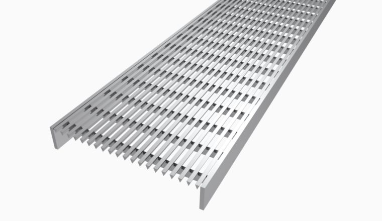 Yeti 3x3 Stainless steel heelguard grate