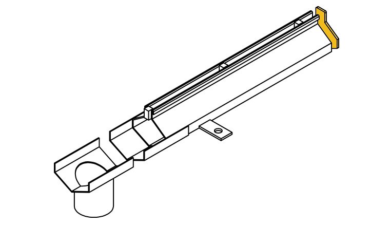 Yeti Slotted End Cap